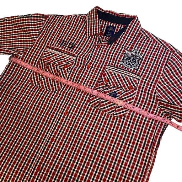 Parish Nation Mens short sleeve button down shirt size XL - Picture 6 of 10